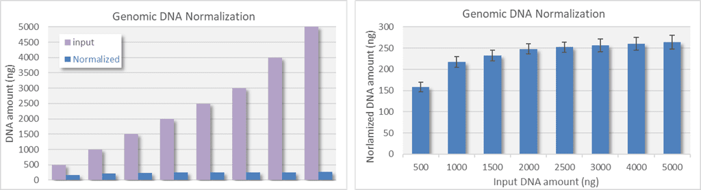 DNA Normalization Magnetic Beads for genomic DNA