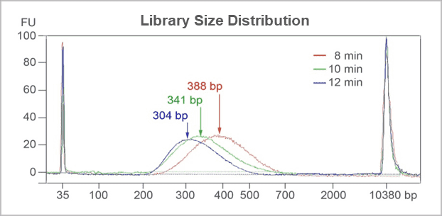 ngs dna fragmentation & library prep kit