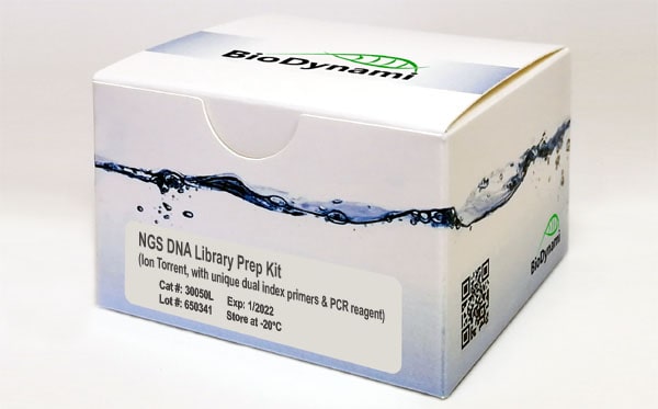 ngs dna library prep kit (ion torrent platform)